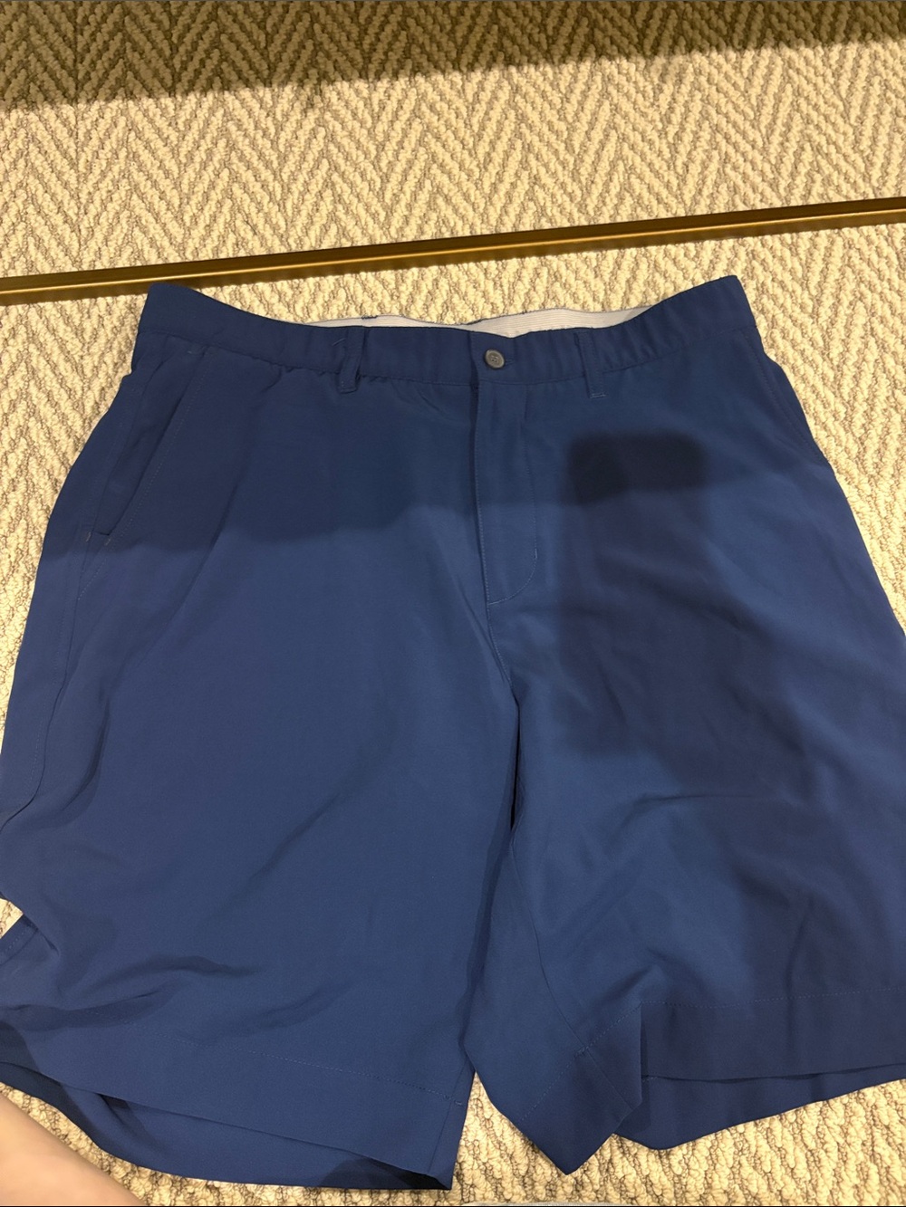 Men's Blue Performance Shorts